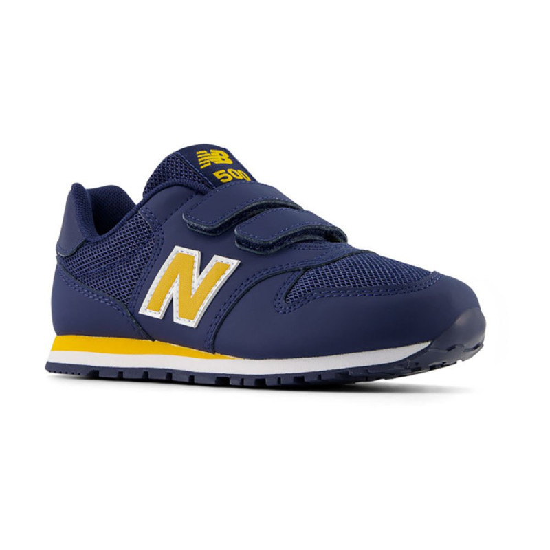 New balance 500 Navy/varsity gold