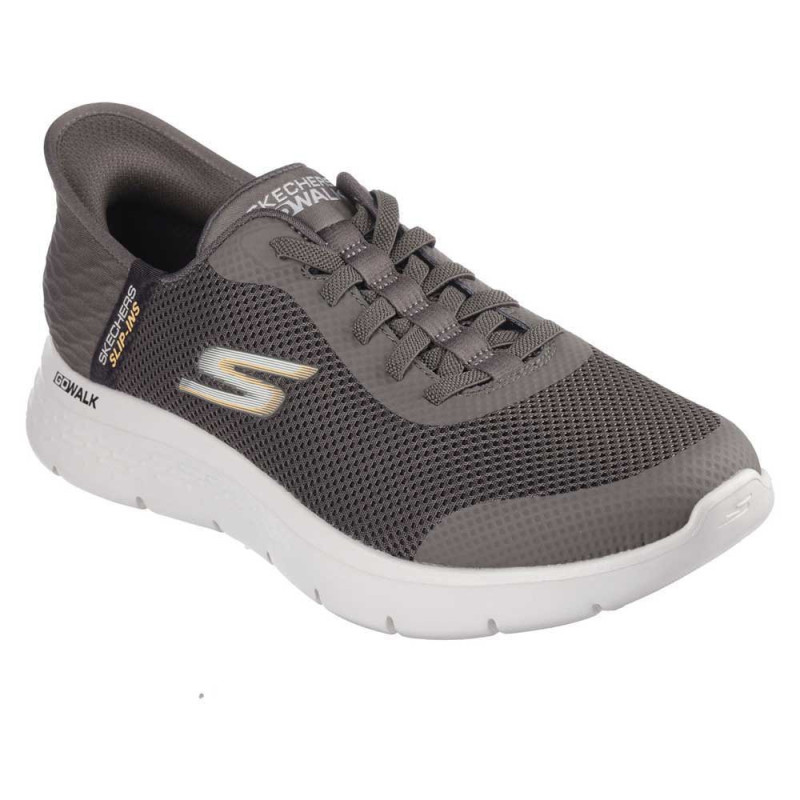Skechers go walk flex-hands-up brown