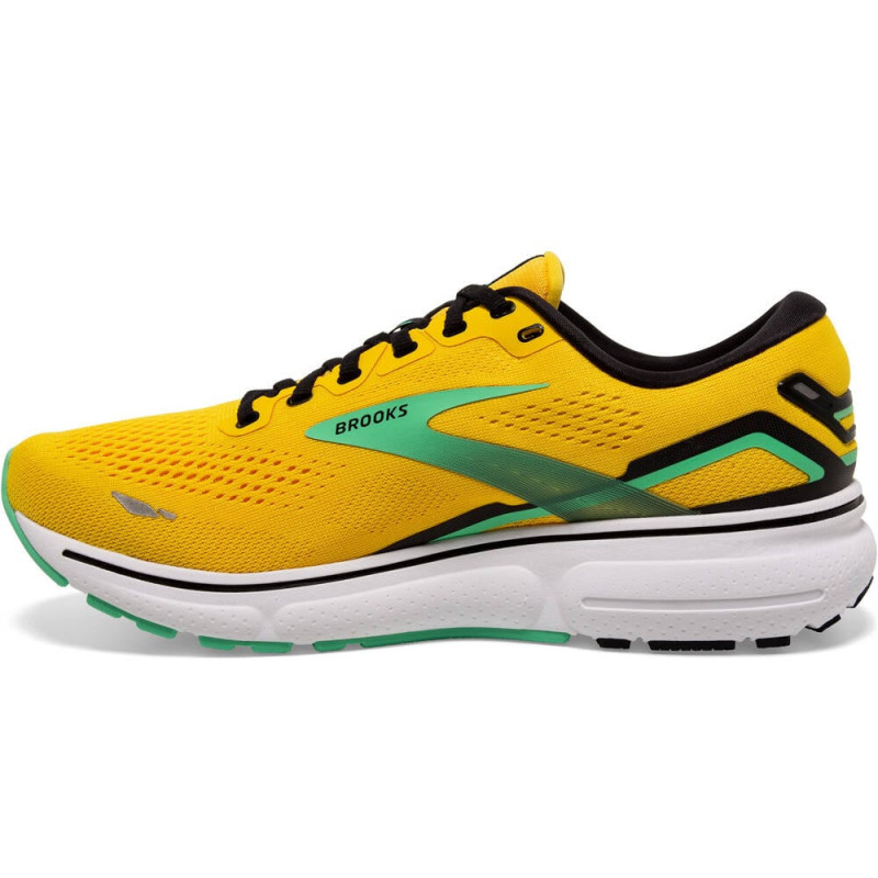 Brooks ghost 15 lemon chrome/black/springbud