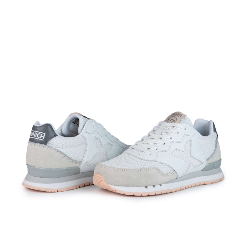 Munich dash woman 207 white/beige/pink