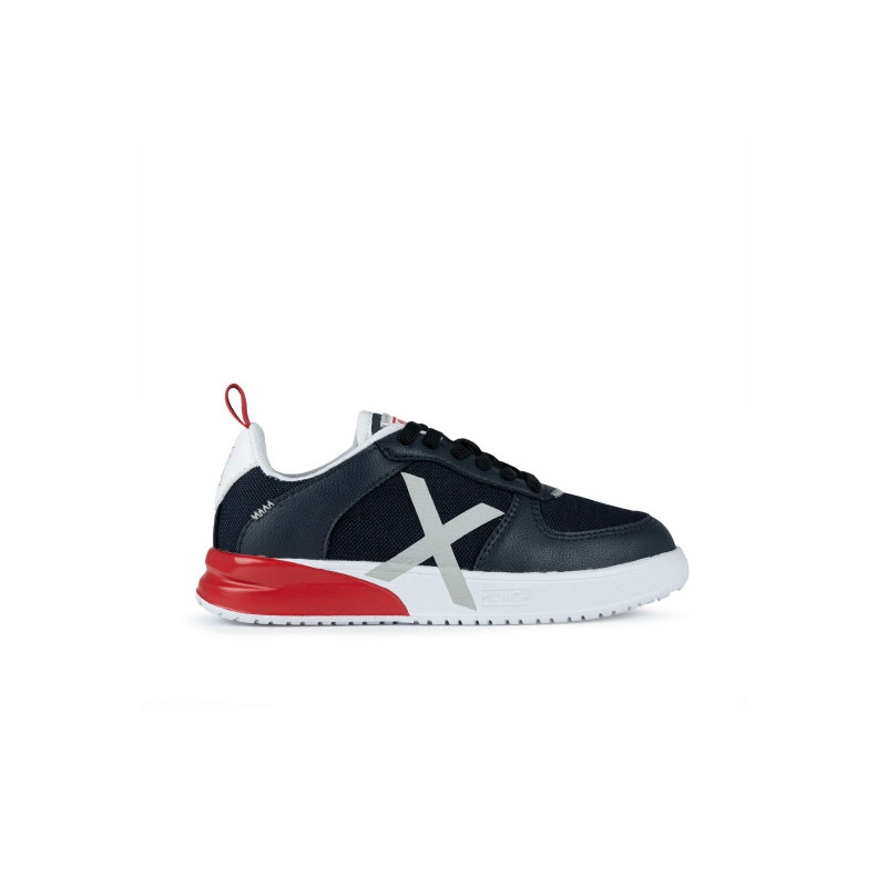 Munich mini luca 03 navy/red/whita and silver