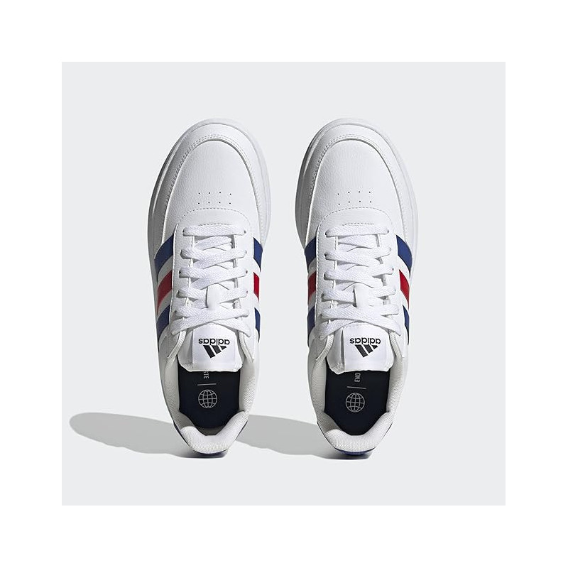 Adidas breaknet 2.0 k white/navy-red