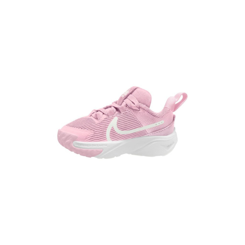 Nike star runner 4 nn (td) pink foram/summit white-white