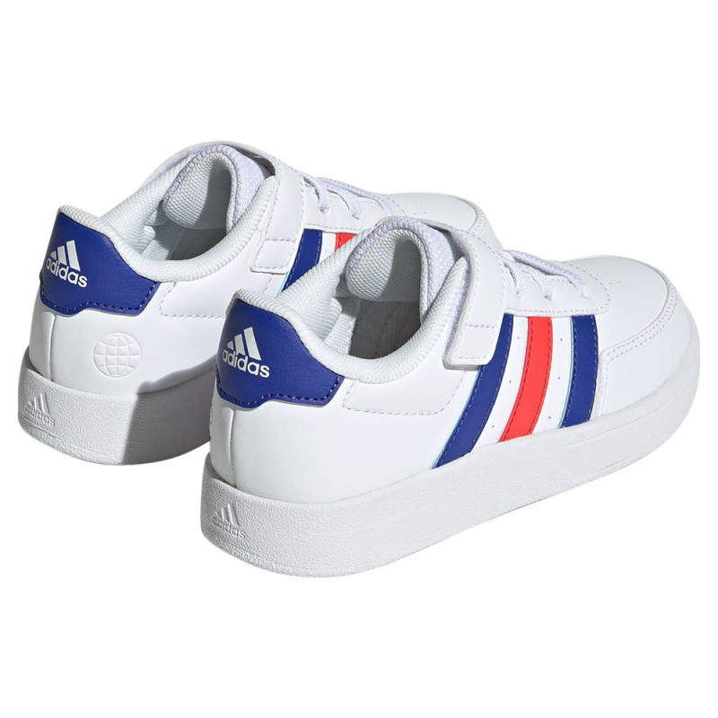 Adidas breaknet 2.0 El k white/red and navy