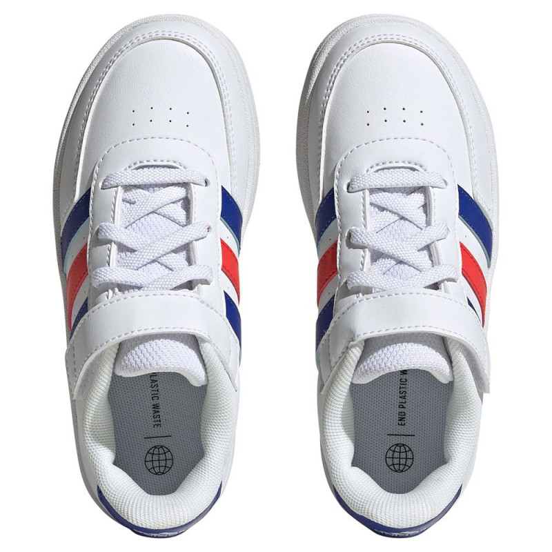 Adidas breaknet 2.0 El k white/red and navy