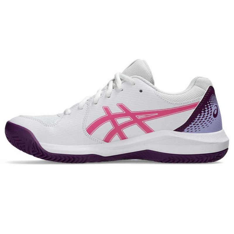 Asics gel-dedicate 8 padelwhite/dragon fruit