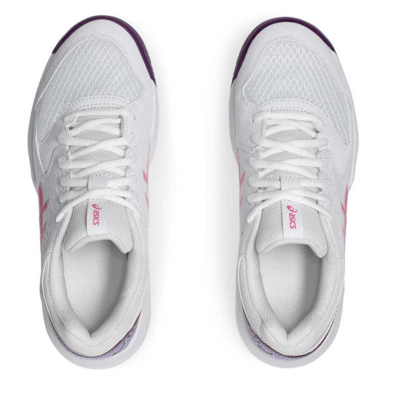Asics gel-dedicate 8 padelwhite/dragon fruit