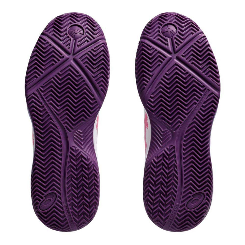 Asics gel-dedicate 8 padelwhite/dragon fruit