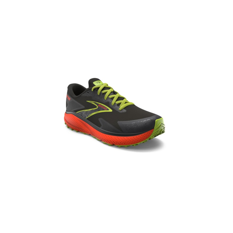 Brooks divide 5 Balck/cherry/lime