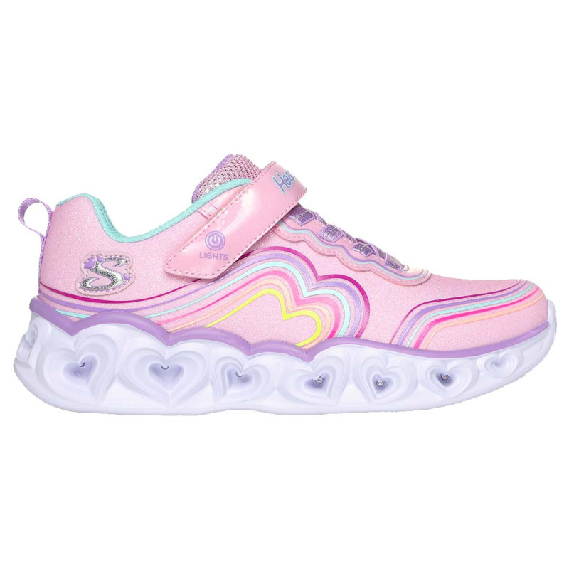Skechers S light  retro hearts light pink/multi