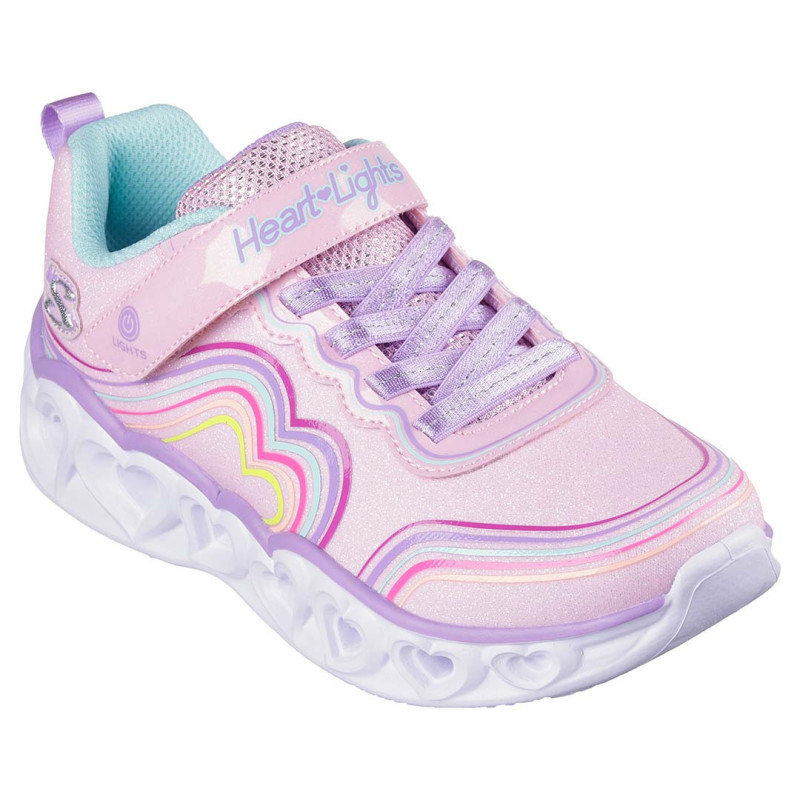 Skechers S light  retro hearts light pink/multi