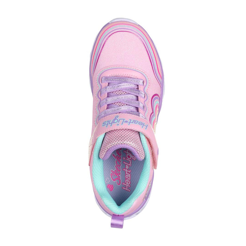 Skechers S light  retro hearts light pink/multi