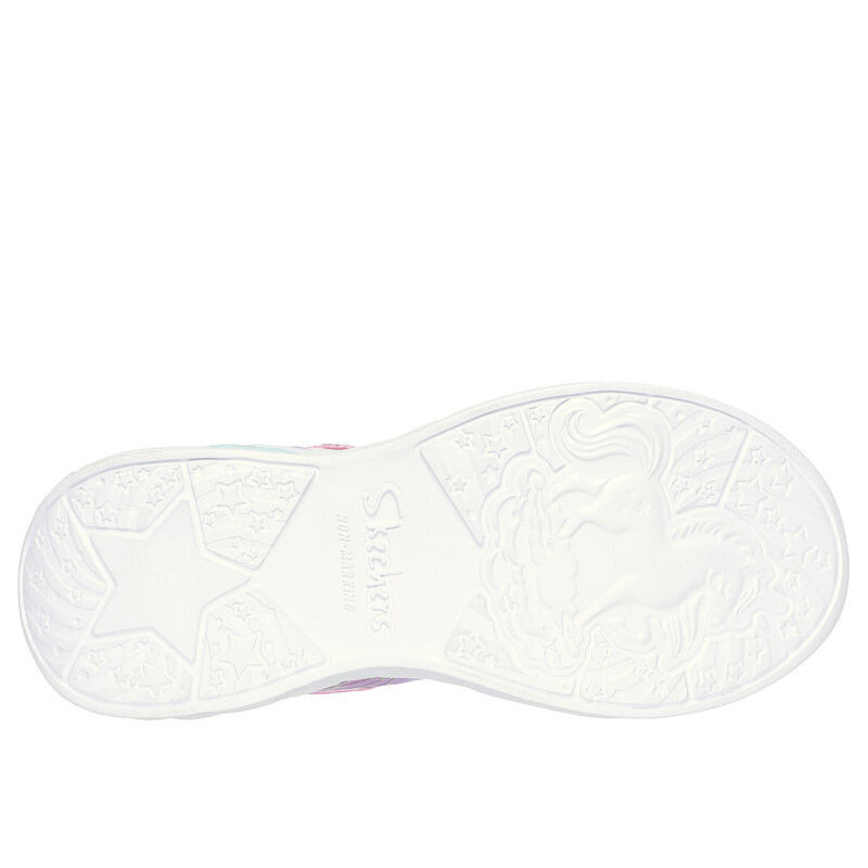 Skechers s lights-unicorn dreams wishfull magic pink/turquoise