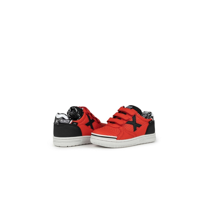 Munich G-3 vco. profit casual 426 red/black/graphics