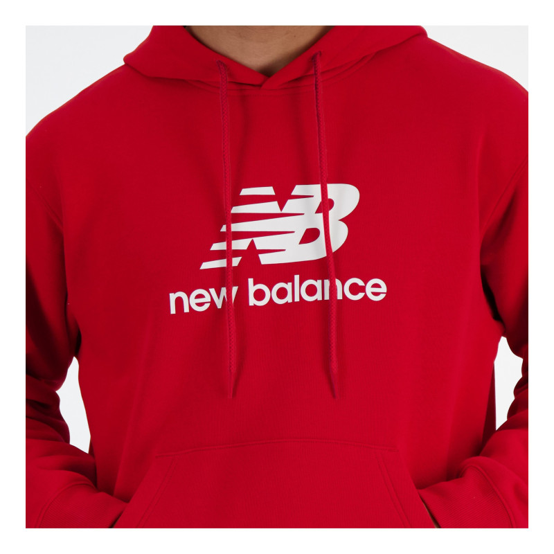 New balance se fl logo hoddie red/white