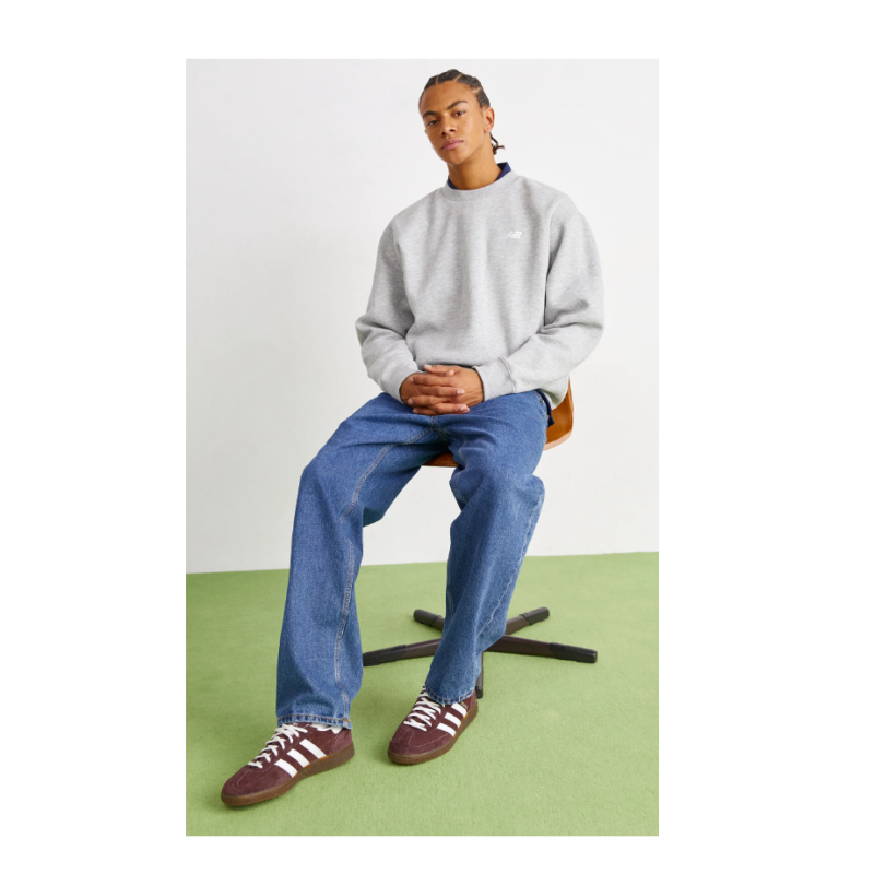 New balance Sport essentials fleece logo grey
