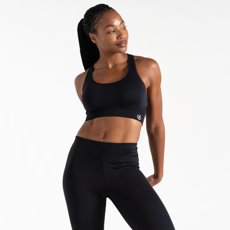 Dare2be Dont sweat bra black/black