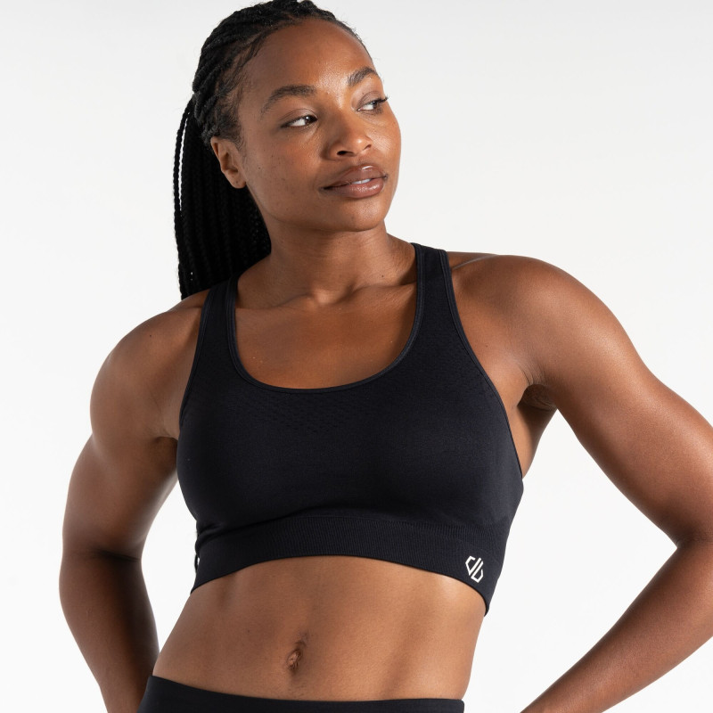 Dare2be Dont sweat bra black/black