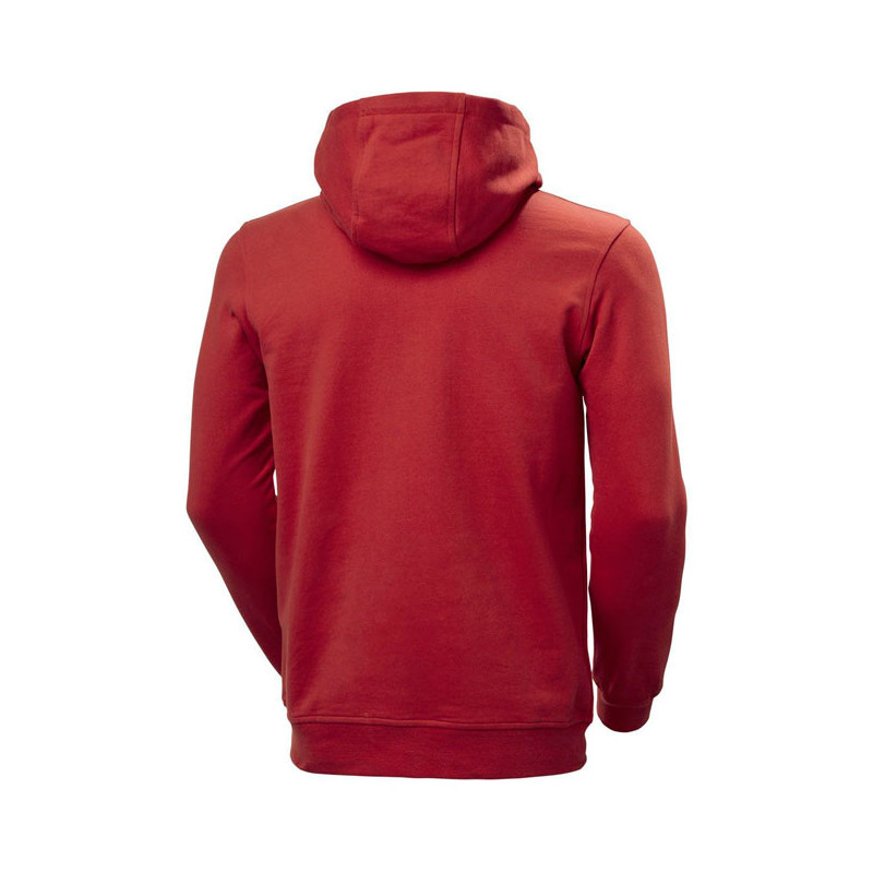 Helly hansen logo hoodie 2.0 red/white