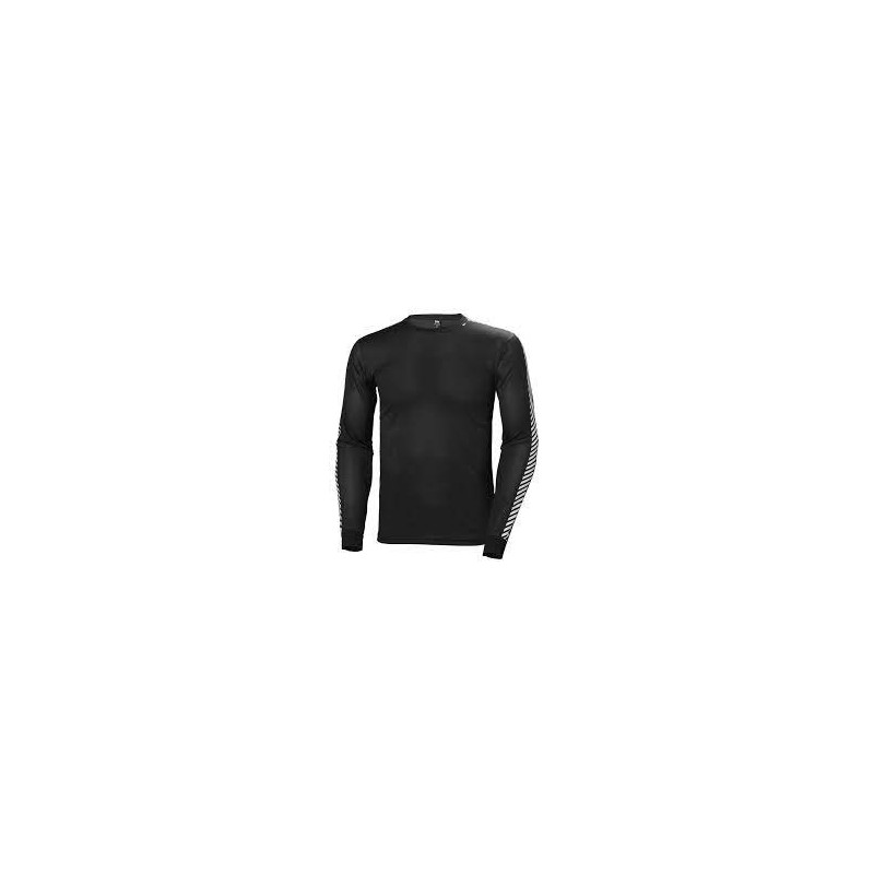 Helly hansen lifa stripe crew black