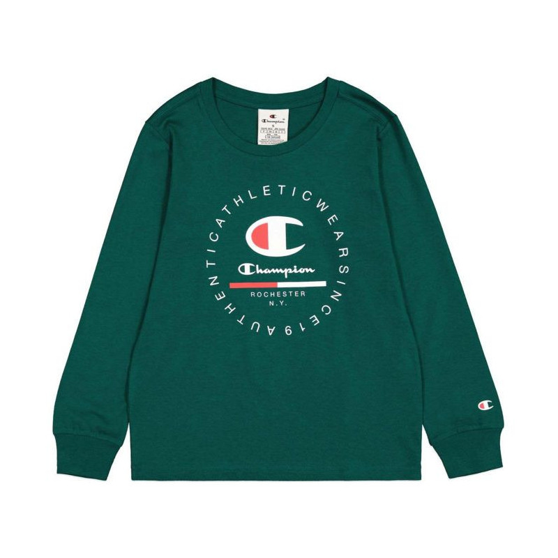 Champion crewneck t-shirt green