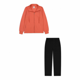 Champion sweatsuit coral/black