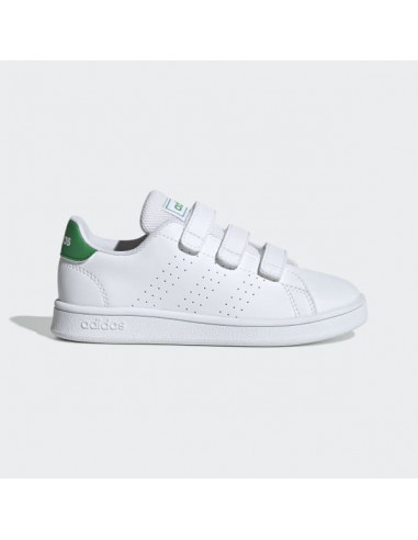 Adidas Advantage C White/Green (Ps)