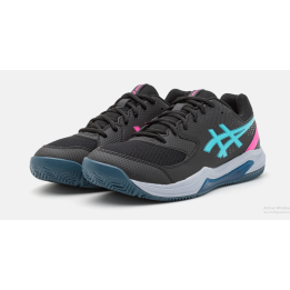 Asics Gel-dedicate 8 padel black/energy aqua