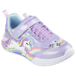 Skechers s light unicorn chaser lavender/multi
