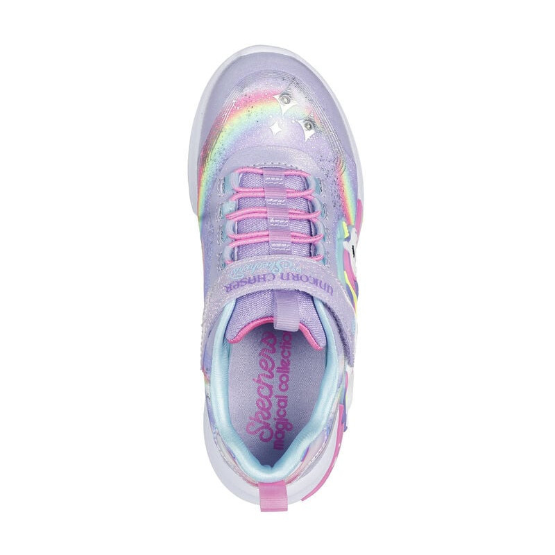 Skechers s light unicorn chaser lavender/multi