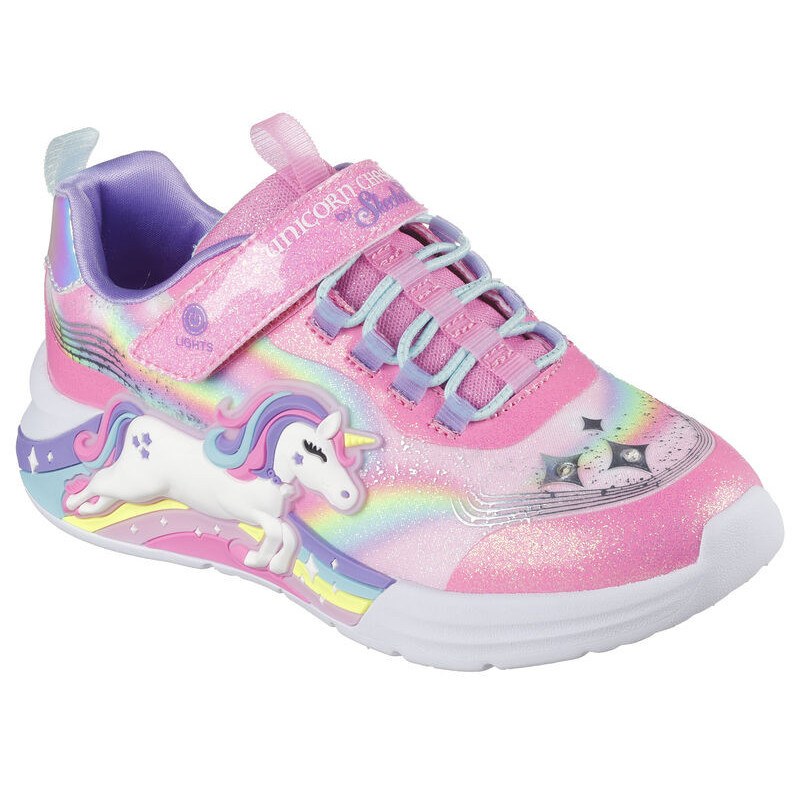 Skechers s lights univorn chaser pink/multi