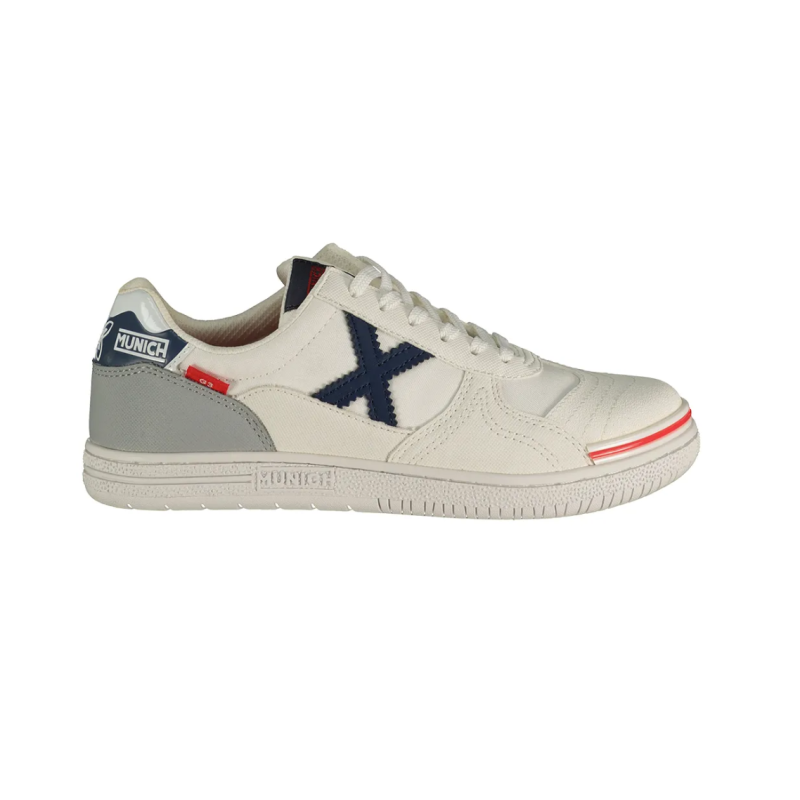 Munich G-3 kid 436 white/grey/navy
