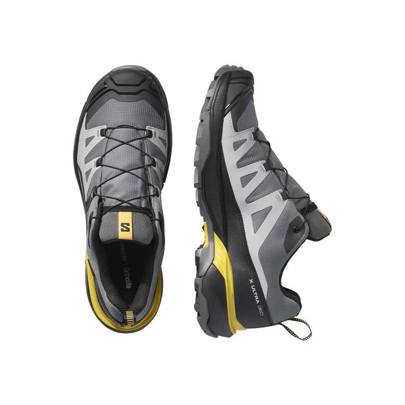 Salomon x ultra 360 gtx castlerock/black/spicy mustard