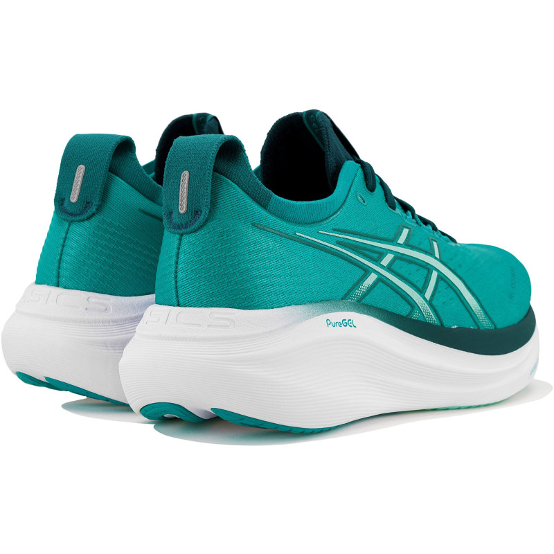 Asics Gel-nimbus 27 wave teal/saxon green