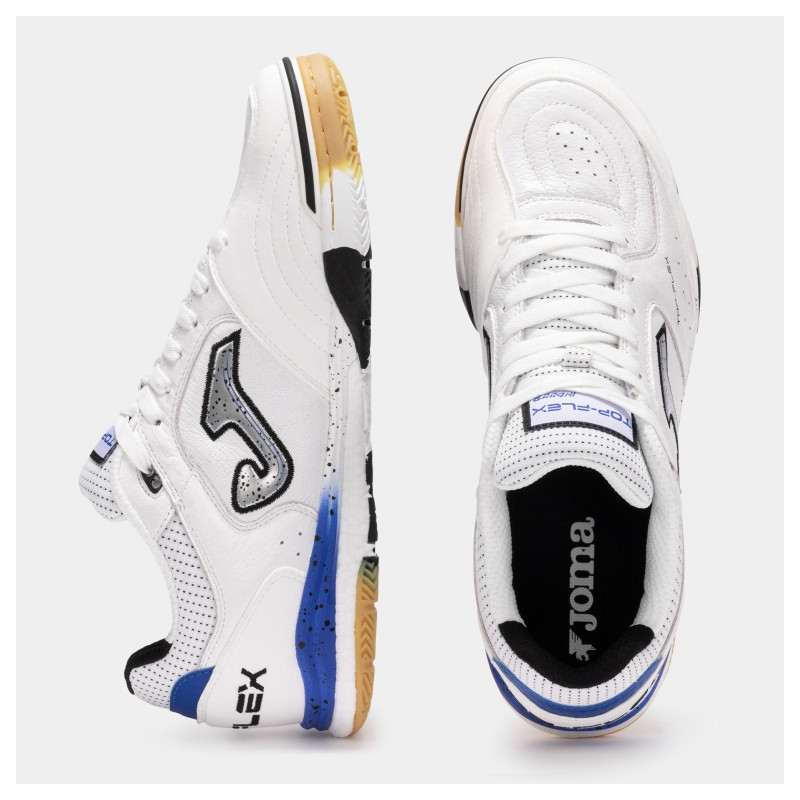 Joma top flex rebound 2532 white blak indoor