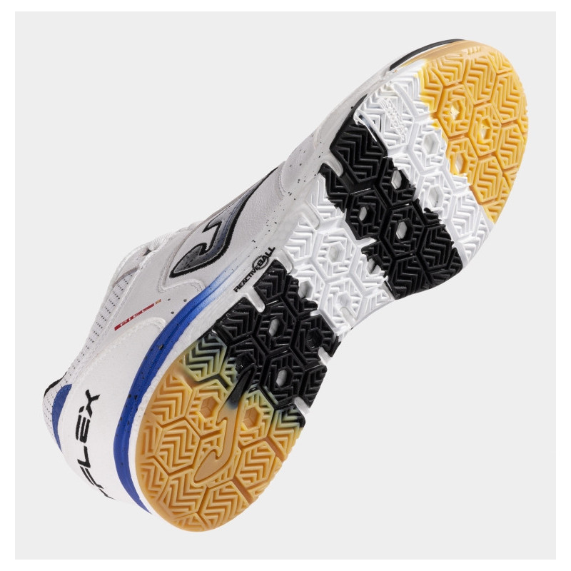 Joma top flex rebound 2532 white blak indoor
