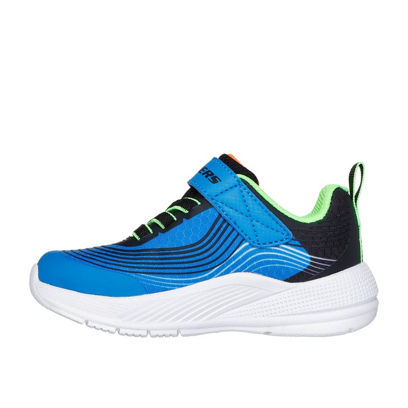 Skechers microspec advance blue/lime