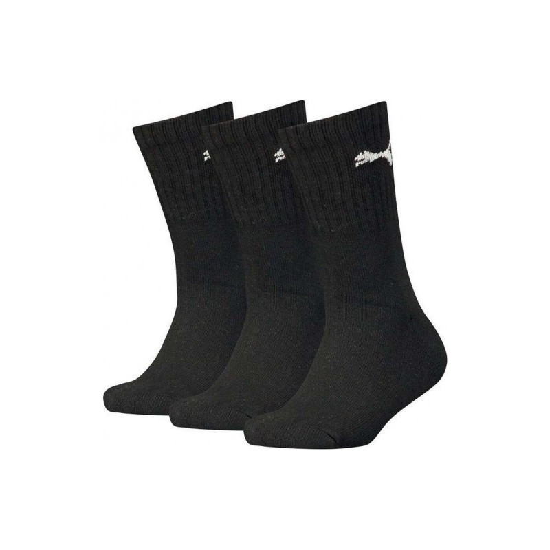 Puma kids crew sock Pack 3 black