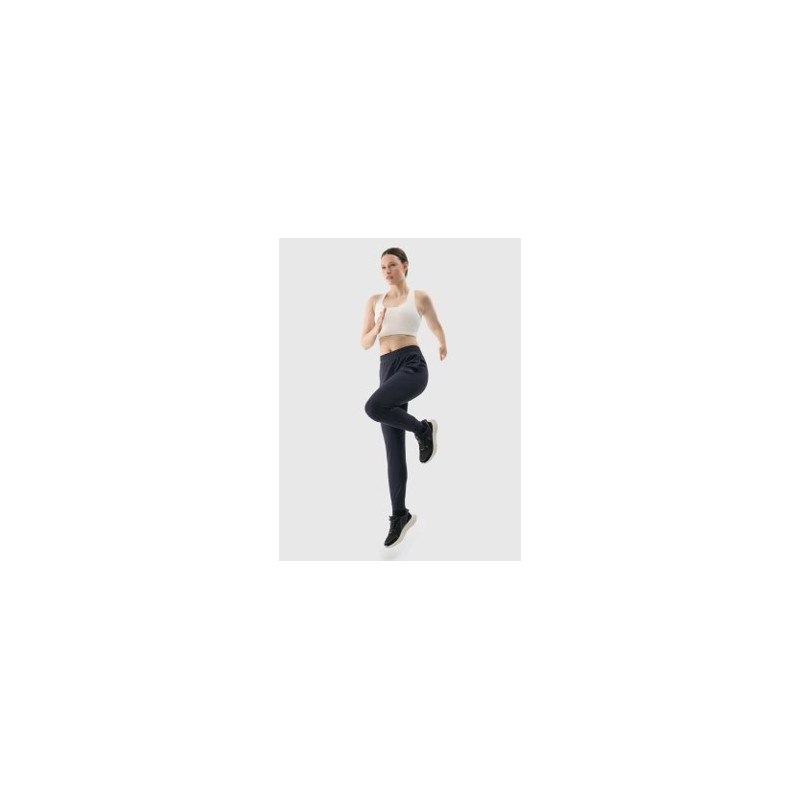 4F trouser Wmns regular fit high waist black