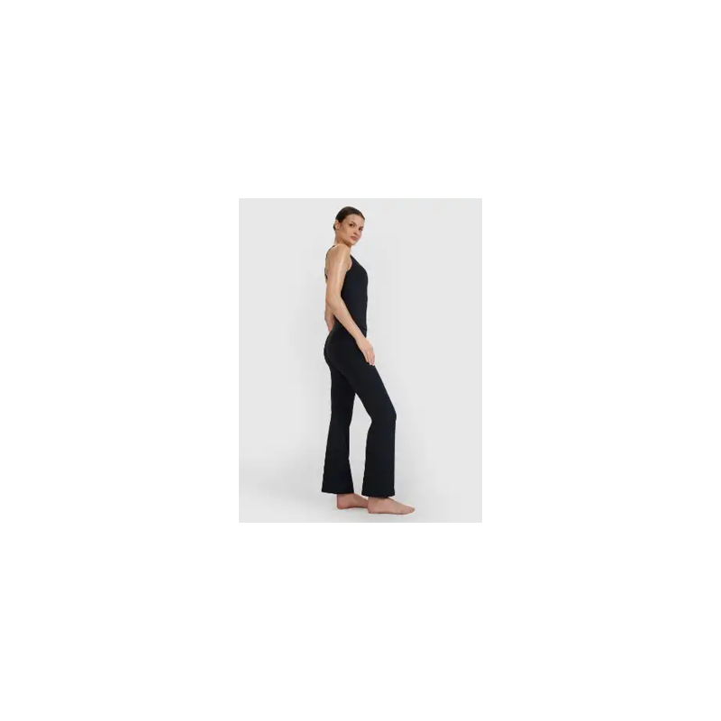 4F leggings Wmns funcionais high waist deep black
