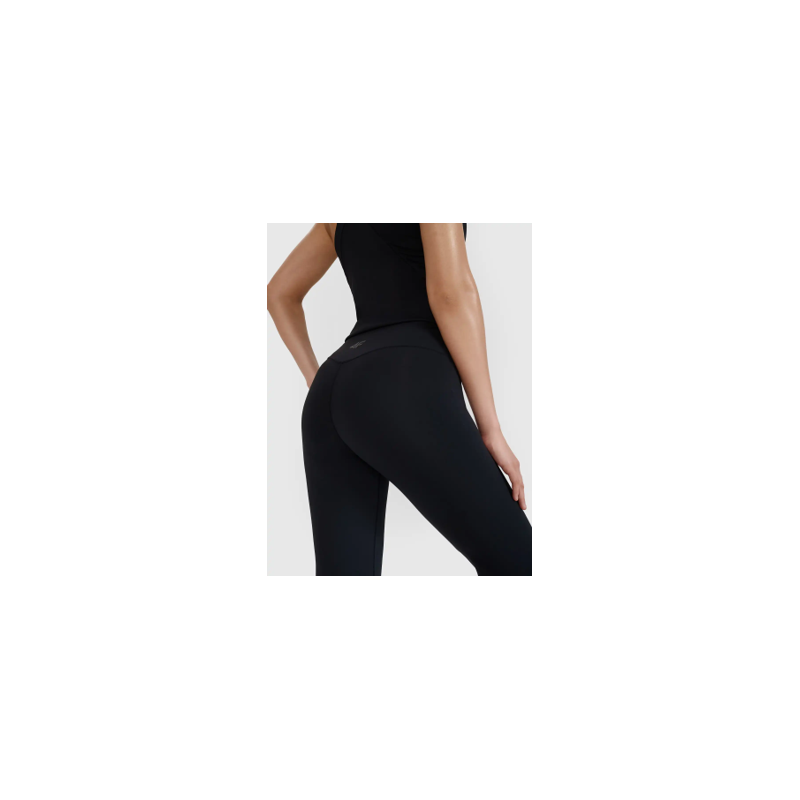 4F leggings Wmns funcionais high waist deep black