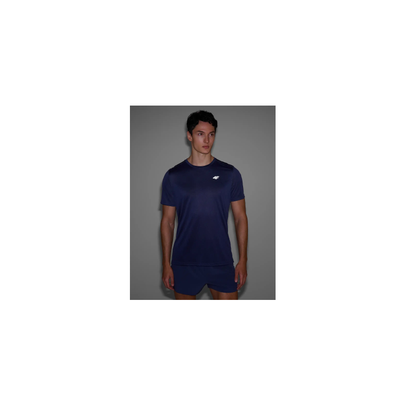 4F tshirt M hip length anthracite