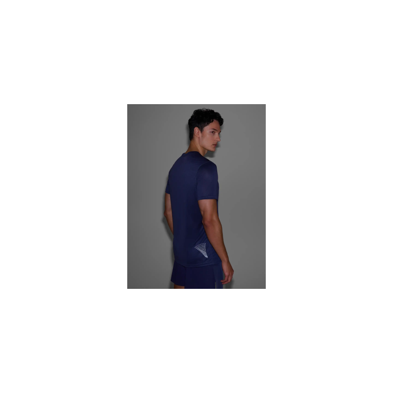 4F tshirt M hip length anthracite
