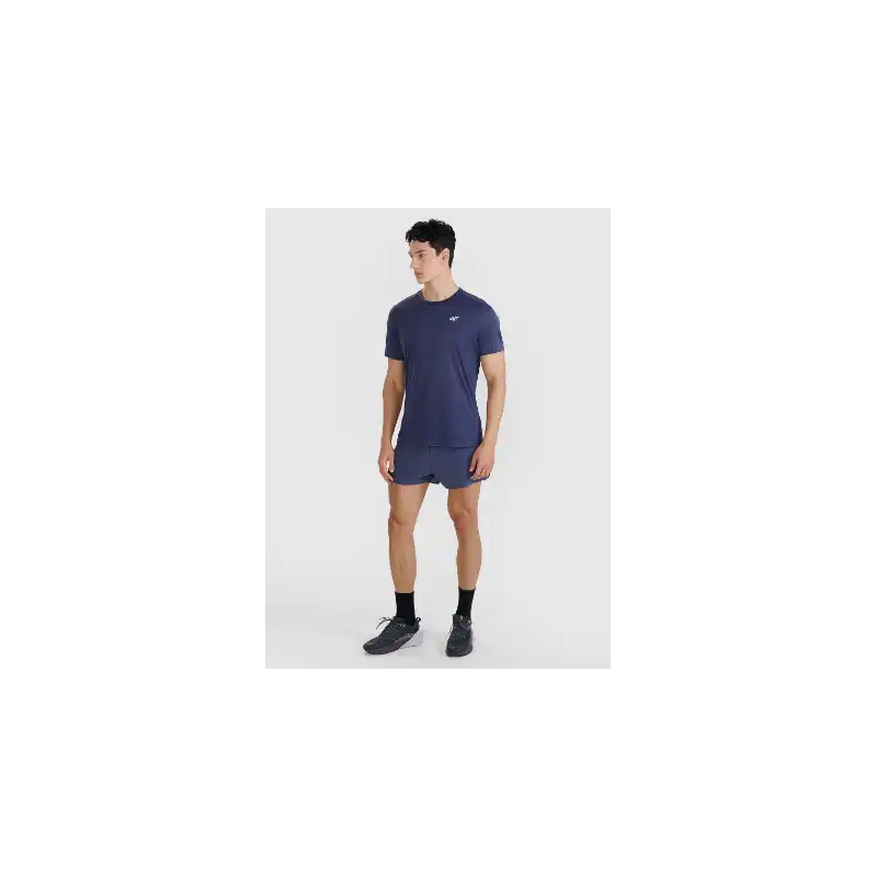 4F tshirt M hip length anthracite