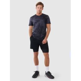 4F short fnk M medium waist deep black