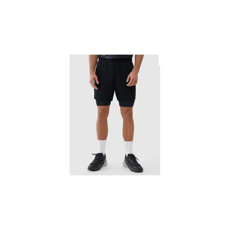4F short fnk M medium waist deep black
