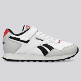 Reebok  glide elastic & top strap white/grey/red
