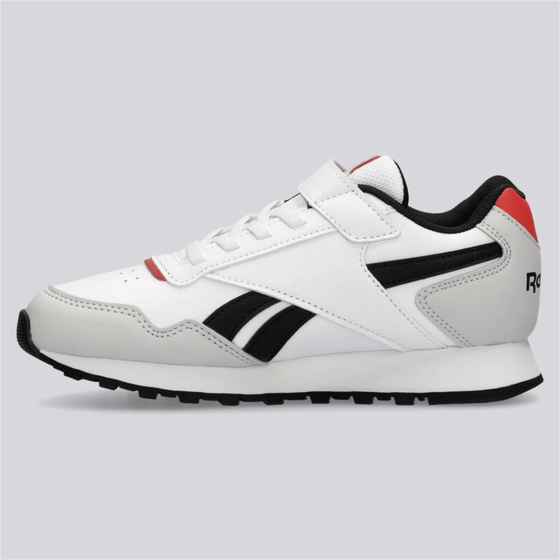 Reebok  glide elastic & top strap white/grey/red