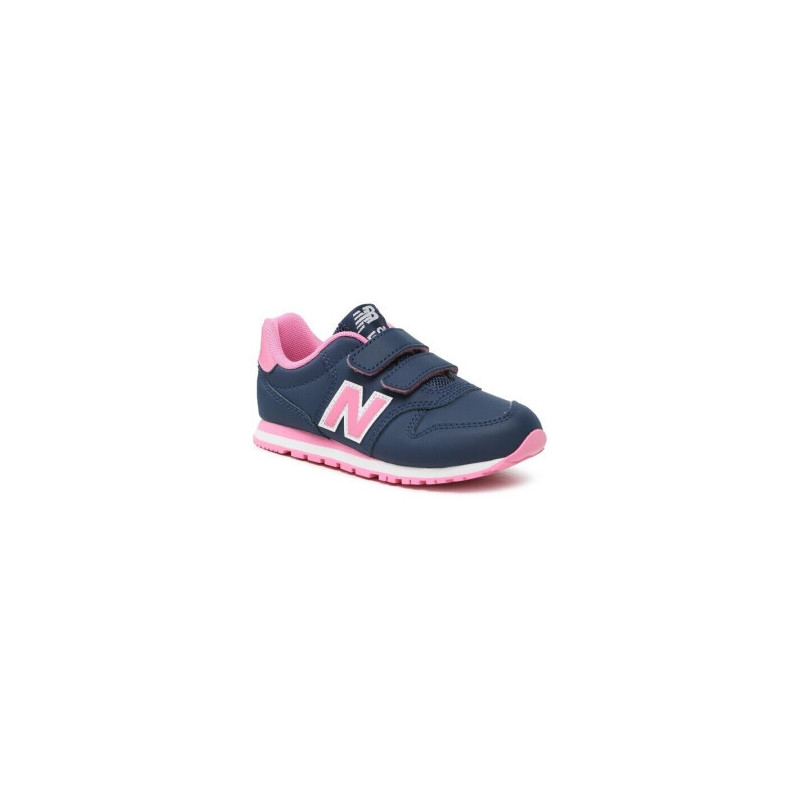 New balance 500 navy/signal pink L.