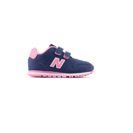 New balance 500 navy/signal pink L.